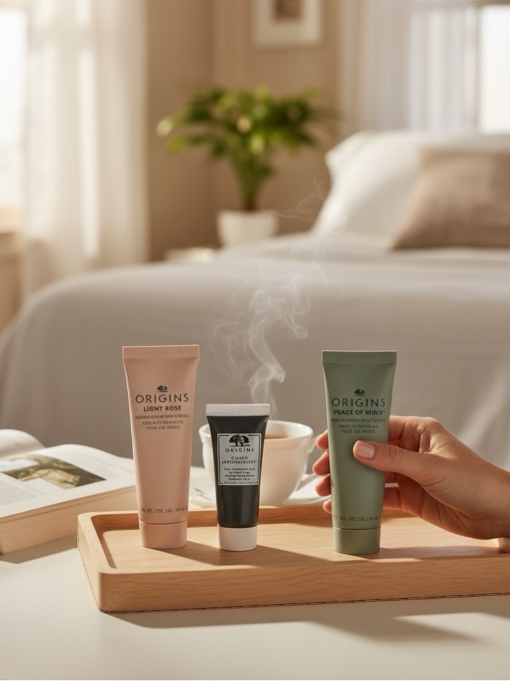 Origins Travel Size Skincare Bundle - Hand Creams & Face Masks Set
